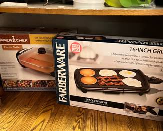 A selection of kitchen appliances