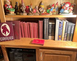 A selection of vintage books