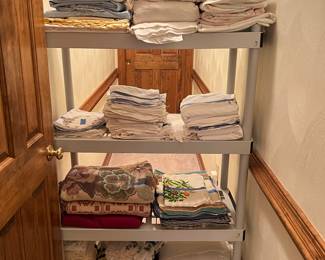 A selection of linens