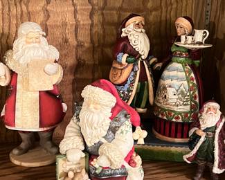 Jim Shore Santas