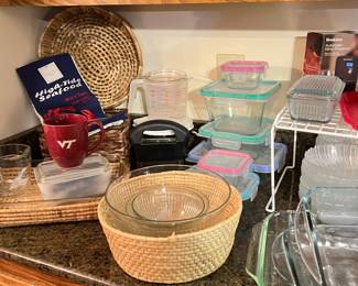 A selection of kitchen items