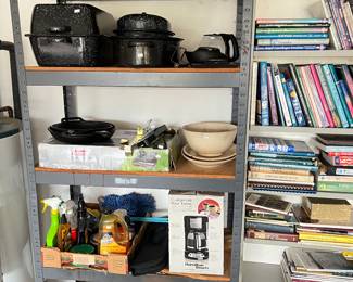 Books, Chemcials, Misc. Kitchen, and more