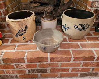 Stoneware crocks