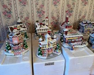 A selection of Danbury Christmas Houses