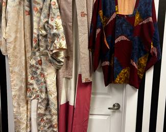 Vintage silk blend Kimonos