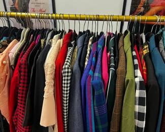 All sizes and great colors and prints