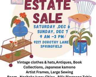 Retro Vintage Garage Sale Flyer