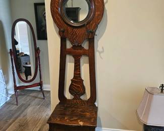 Antique Hall Tree