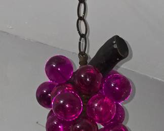 Midcentury Glass Grapes