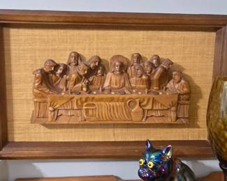 Last Supper Wooden Picture