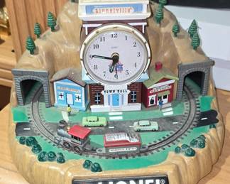 Lionel Train Clock