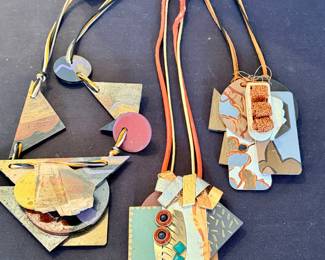 Handcrafted necklaces by Betsy Stewart