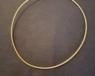 14K gold choker