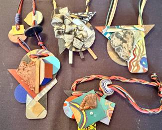Handcrafted necklaces by Betsy Stewart