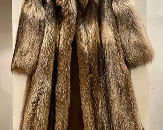 Raccoon Fur Coat