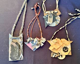 Handcrafted necklaces by Betsy Stewart