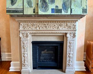 Betsy Stewart suite of five works on wood