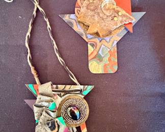 Handcrafted necklaces by Betsy Stewart