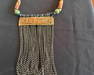 African beaded necklace from Cameroon