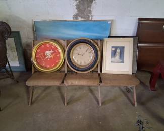 Triple seating $25. Clocks $5