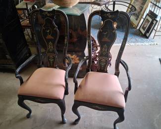 Pair chairs $75