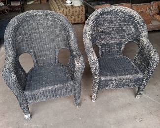 Pair old wicker $30