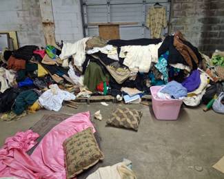 Mien Gott! Vas ist Das! A pile of clothes