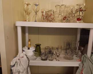 Misc glassware