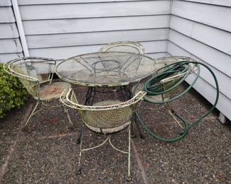 Vintage patio set