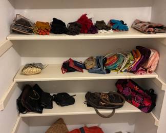 Gloves, hats, purses