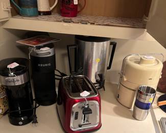 Nice toaster and Keurig