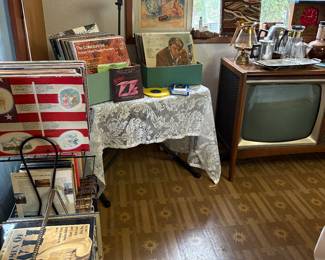 This is a Vintage Gem of a Sale! 
Records, Collectibles, Games, Clothes, Kitchenwares, Puzzles, Books, Beautiful Glass, China, Furniture, Magazines, Sheet Music…. 
Ahhhh, there is so much, very excited about this sale and sharing it with you all! See you soon&#127775;