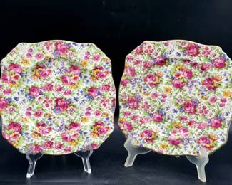 (2) Royal Winston Grimwades Made In England Summertime Plates