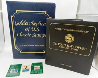 Stamp Collection Feat. 22K Gold