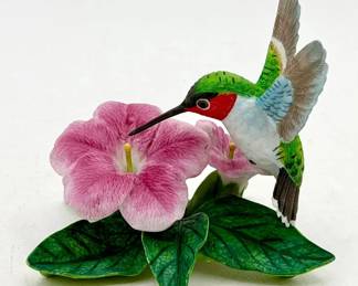 Lenox Garden Bird Collection Porcelain Figurine Hummingbird