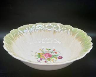 Vintage Lusterware Serving Bowl