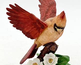 Lenox Garden Bird Collection Figurine Female Cardinal