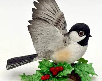 Lenox Garden Bird Collection Figurine Porcelain Chickadee