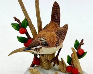 Lenox Garden Bird Collection Figurine Marsh Wren