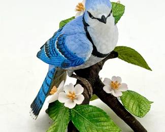 Lenox Garden Bird Collection Figurine Blue Jay