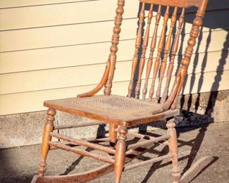 Antique Ornate Rocking Chair