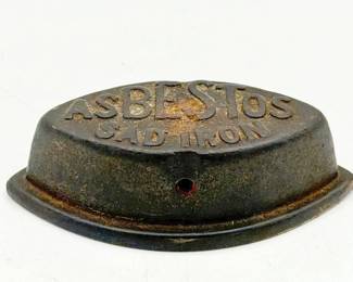 Asbestos Sad Iron