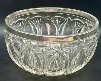 UV Reactive Glass Bowl — Signed