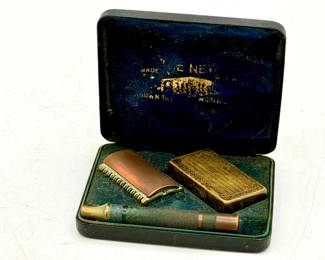 Vintage Gillette Razor Kit With Box