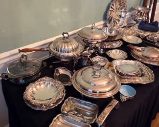 Assortment of Silverplate