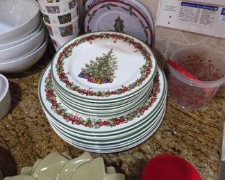 Christopher Radko Holiday Plates