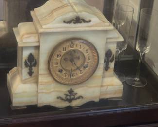 Marble Mantel Clock