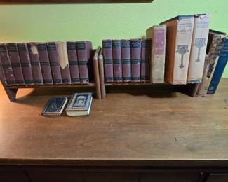 Antique Books Charles Dickens series, The works of RABELAIS, Confessions of Jean Jacques Rousseau, the History of the World