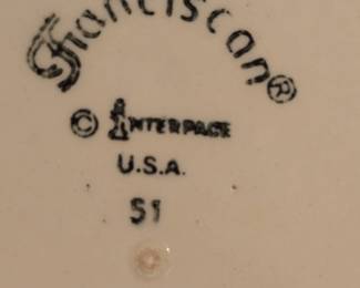 large Franciscan Desert Rose dish collection - if you want to expand your specific logo set, then here's your chance!  We have several to choose from! 