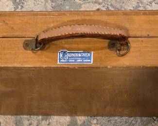 Vintage Grumbacher Wood Artist Case